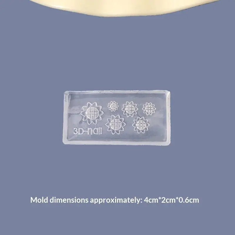 3D Silicone Nail Mold Template – DIY Nail Art Carving Tool
