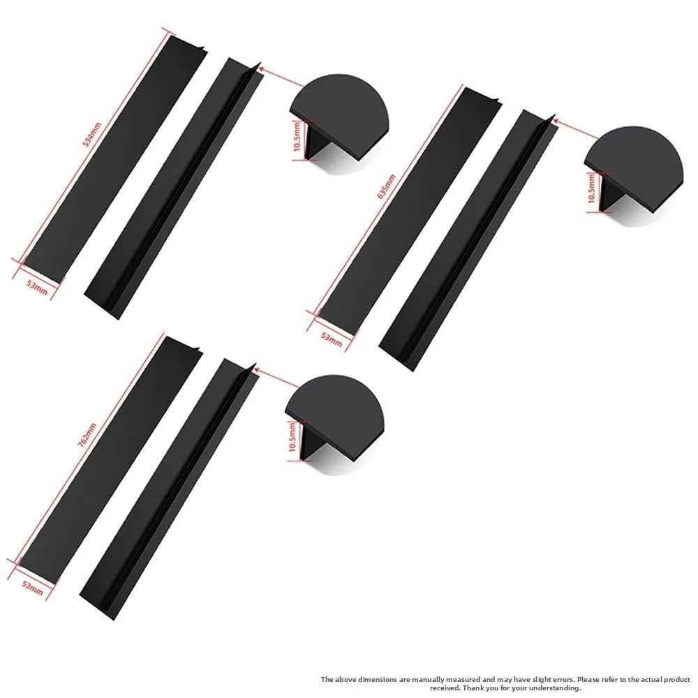 T-Shape Silicone Stove Gap Sealing Strip – 21/25/30in