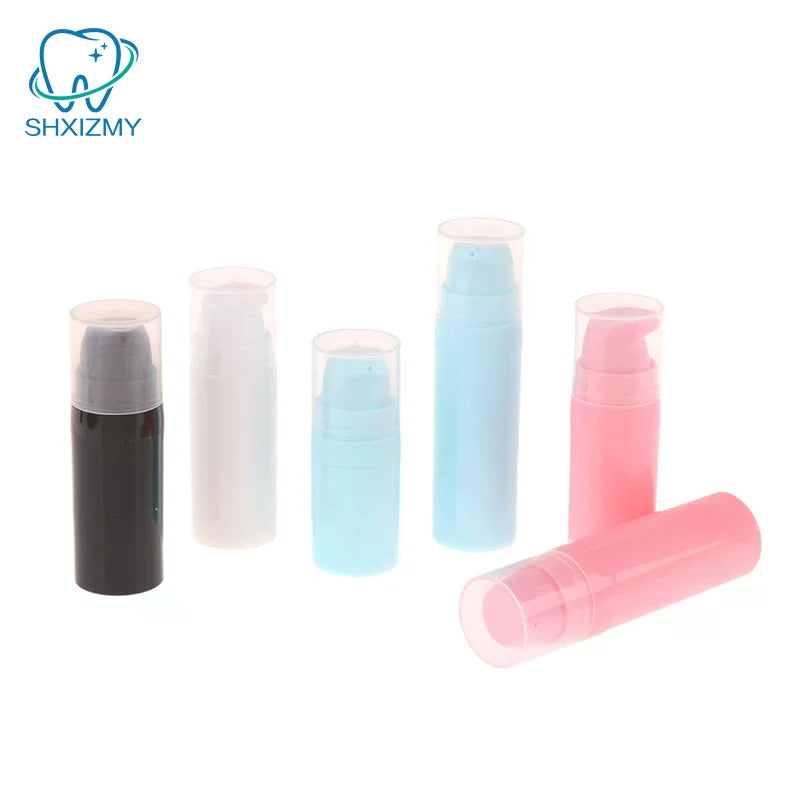 Refillable Airless Pump Lotion Bottle 5ml 10ml 15ml Travel