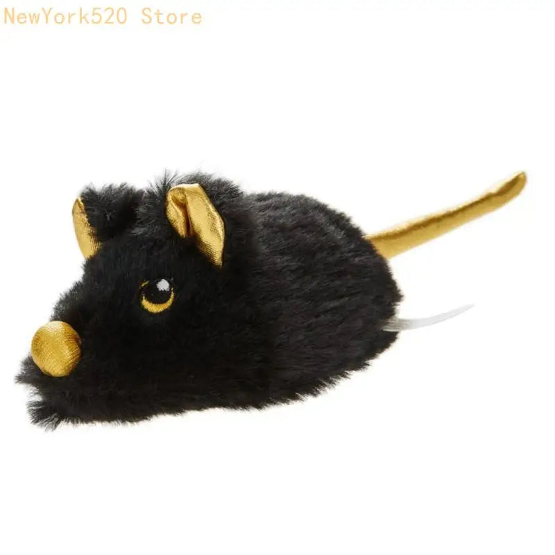 Electric Mouse Cat Toy – Auto Direction Change & Wiggling Tail