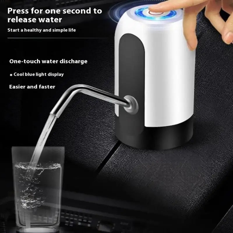 USB Rechargeable 5 Gallon Water Bottle Pump Dispenser