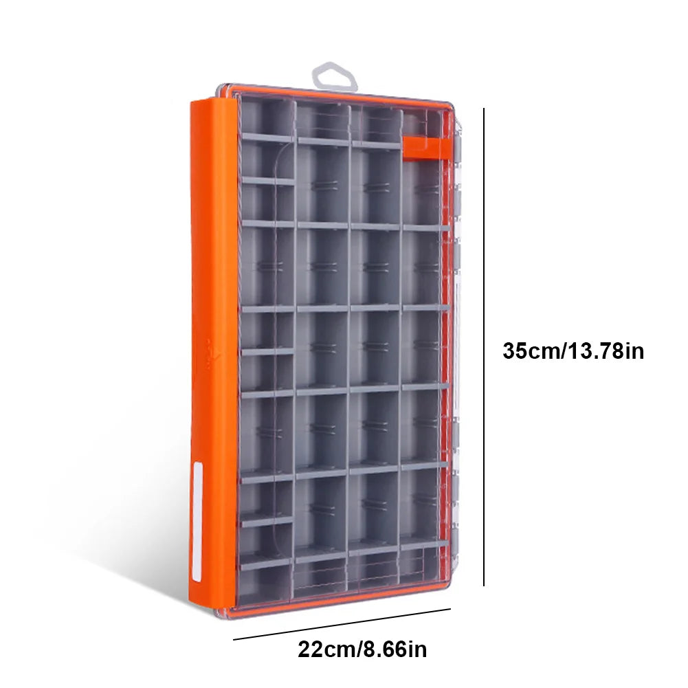 Waterproof Fishing Tackle Box with Removable Dividers | VIBE