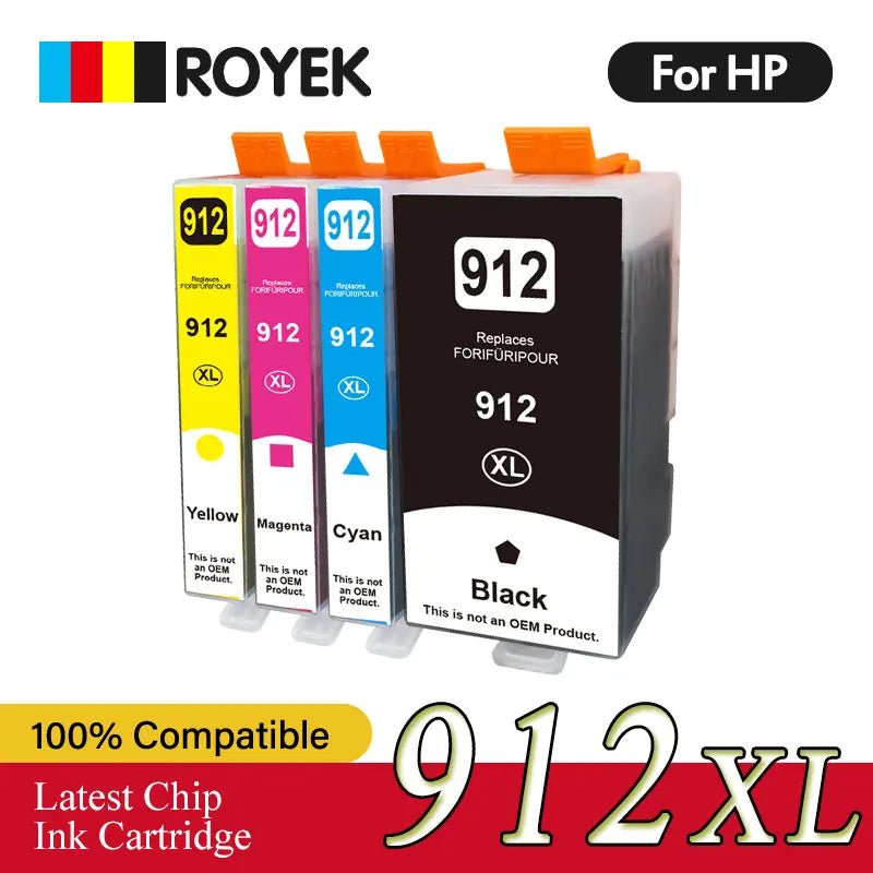 HP 912XL Compatible Ink Cartridges – OfficeJet Pro 8020–8035