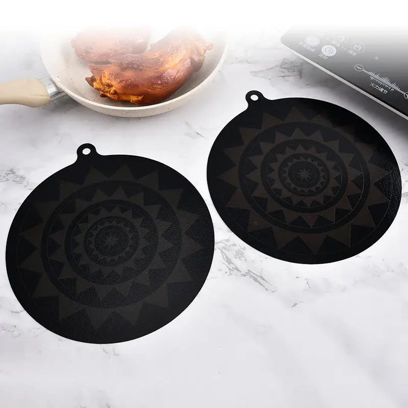 Thermochromic Silicone Induction Cooktop Protector Mat