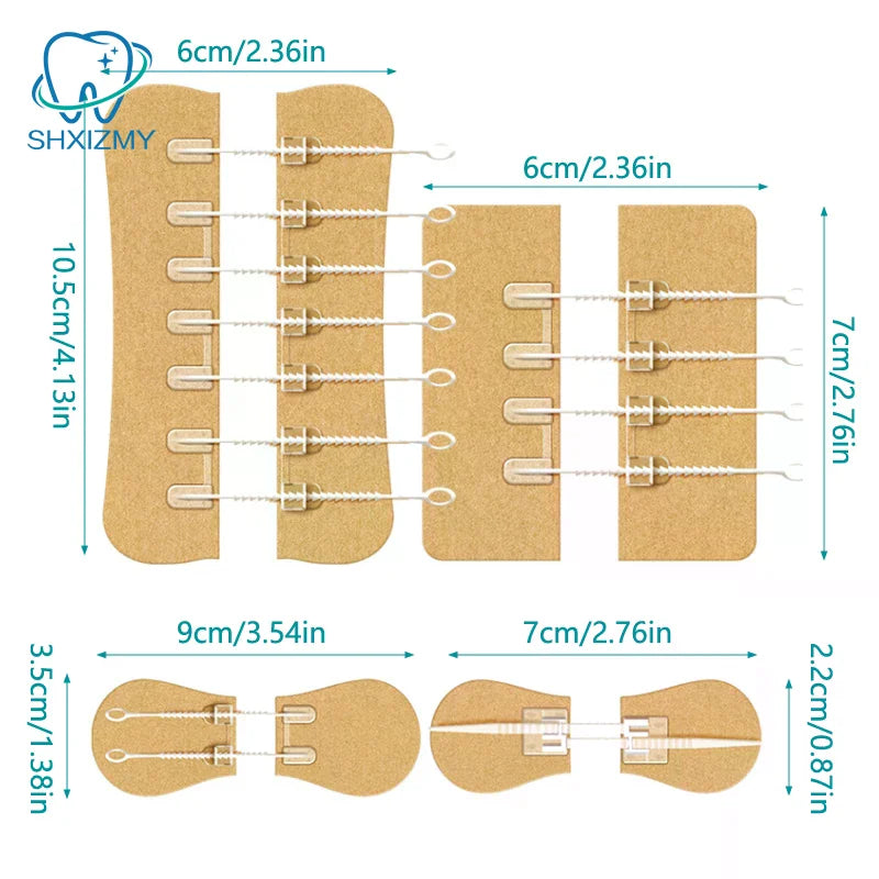 Zipper Wound Closure Patch – Hemostatic Bandage No Suture
