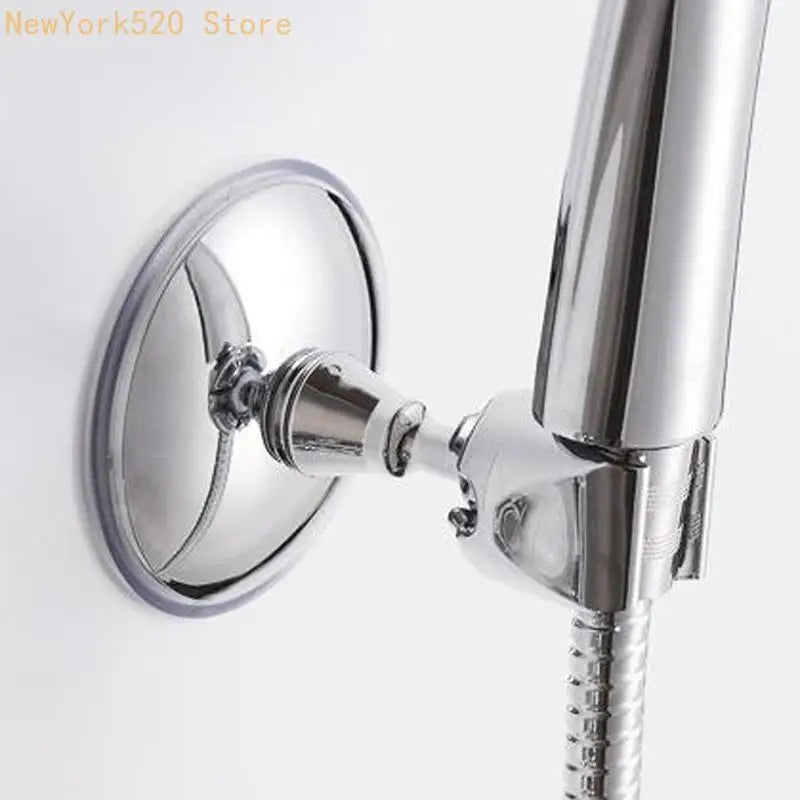 360° Adjustable Suction Cup Shower Head Holder – No Drilling