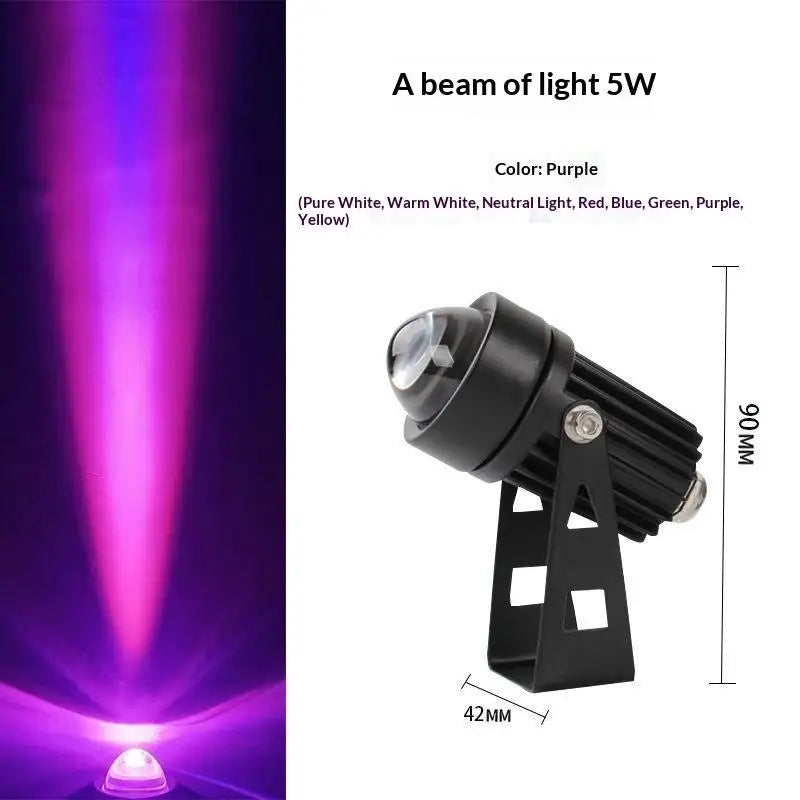 5W IP65 Waterproof LED Outdoor Spotlight & Wall Washer Lawn Light
