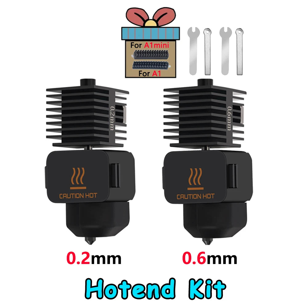Sprouture Lab V2 Hotend & Steel Nozzle Kit – Bambu Lab A1 / A1 Mini