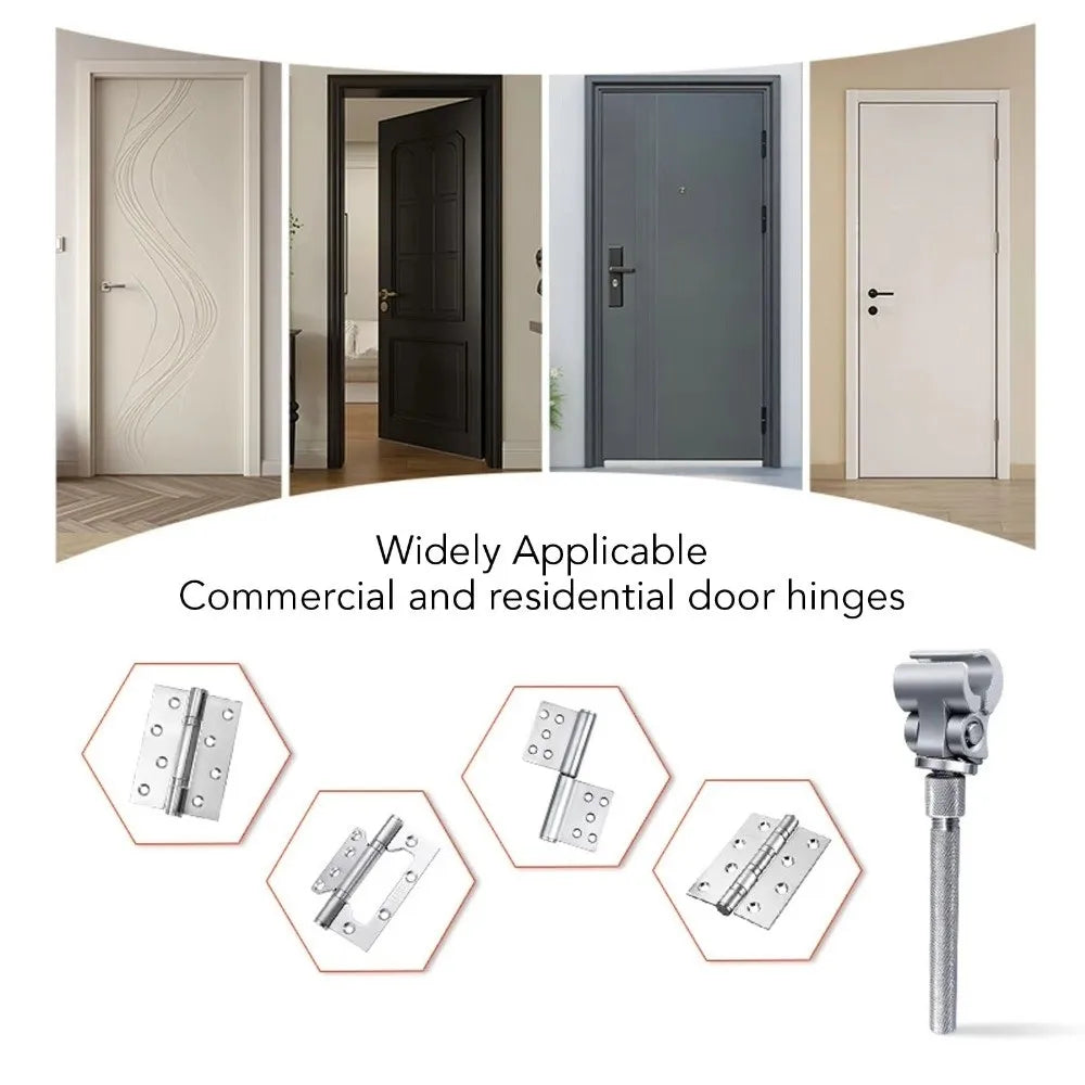 Adjustable Door Hinge Wrench – Stainless Steel Alignment Tool