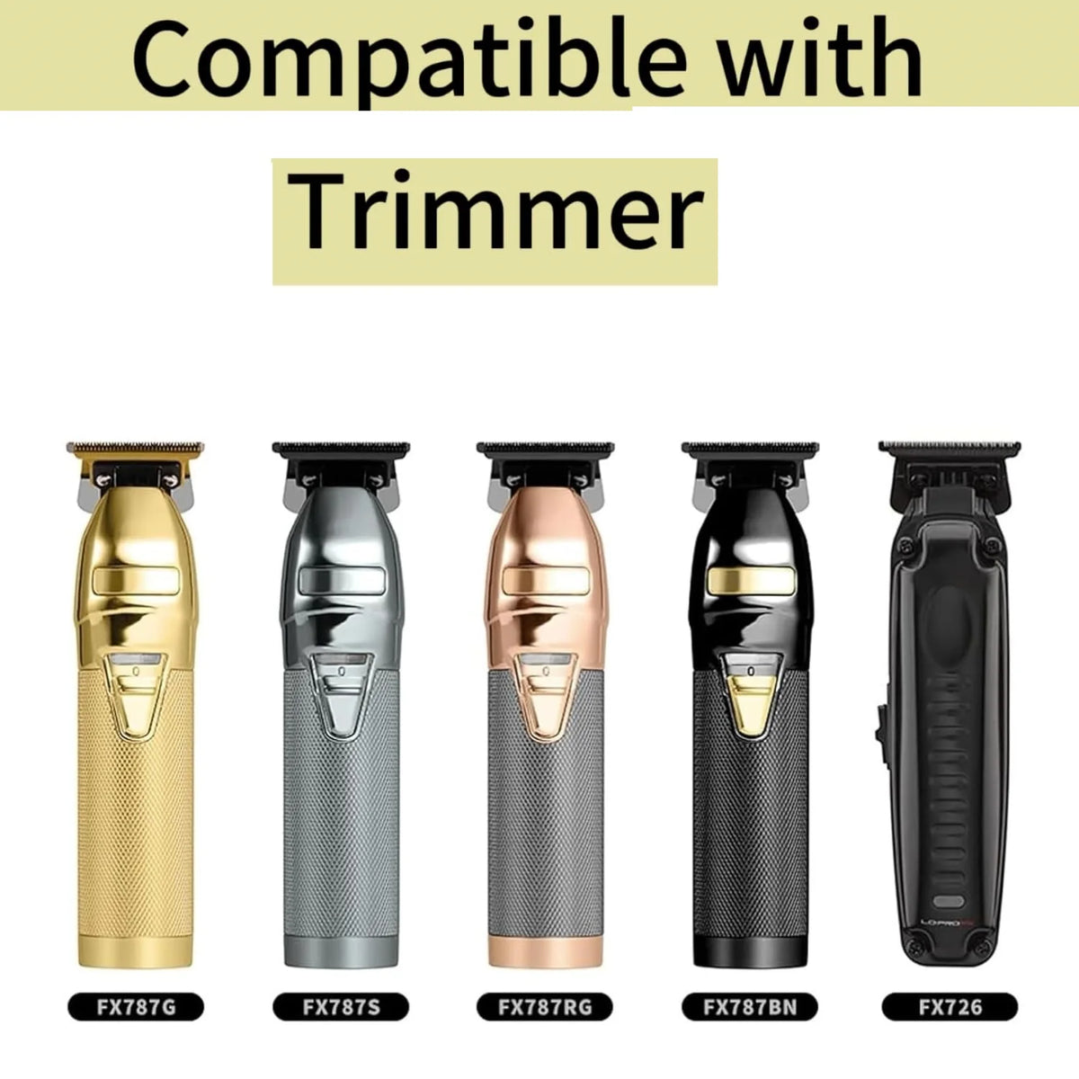 Ceramic Replacement Blades for BaByliss PRO FX787 & FX726 Trimmer