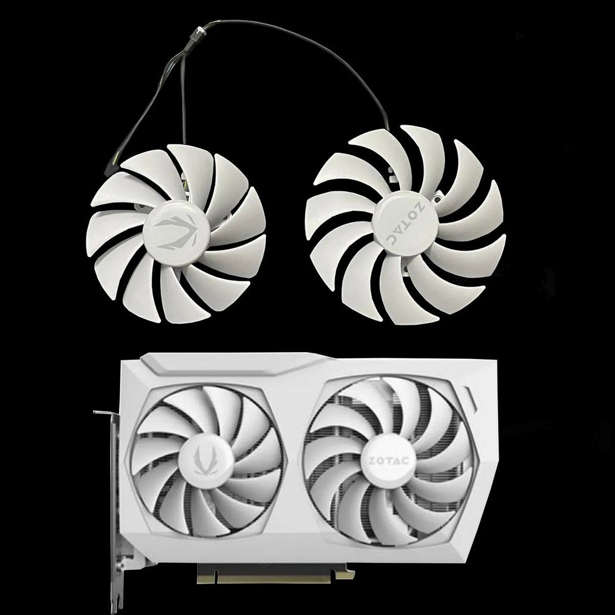 GPU Replacement Fan 88mm 100mm GAA8S2U GA92S2U for Zotac RTX 3060 3070