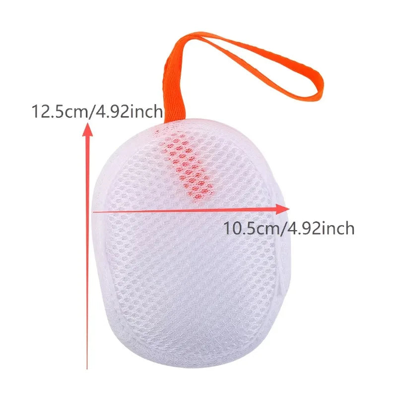 Soft Drawstring Soap Net Bag for Shower, Bath & Travel