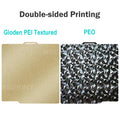 BEGRINT 257mm PEI PET PEO Build Plate for Bambu Lab X1C P1S