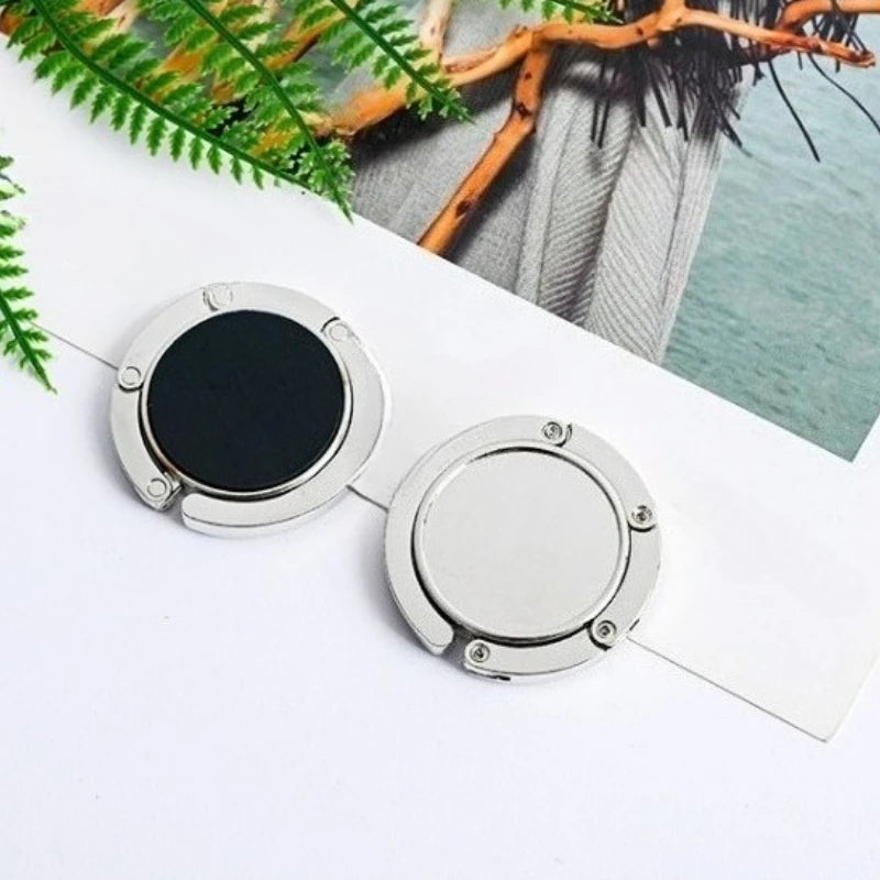 Foldable Bag Hanger Hook – Heavy Duty Zinc Alloy Table Clip