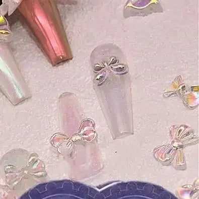 3D Silicone Nail Art Mold – Flowers, Hearts & Bows DIY