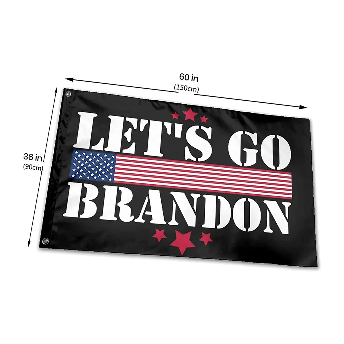 Let's Go Brandon Outdoor Flag – Weather-Resistant Patio Banner