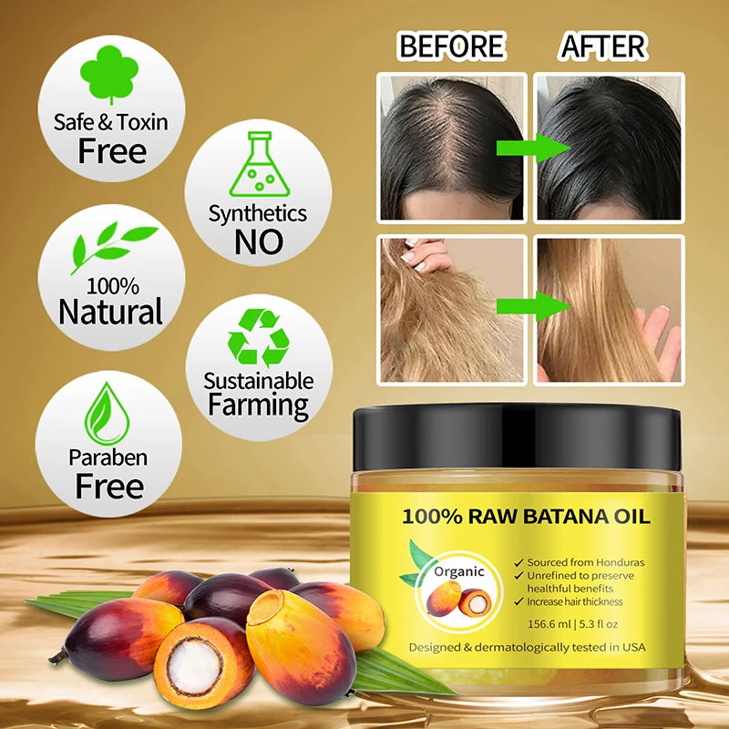 VIBE Batana Oil Hair Conditioner – Palm Oil & Plant Extracts