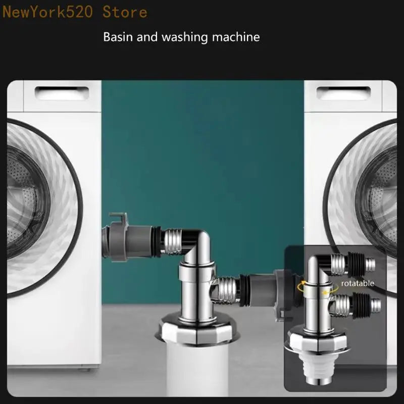 Washing Machine Drain Hose Adapter – ABS Connector Fitting