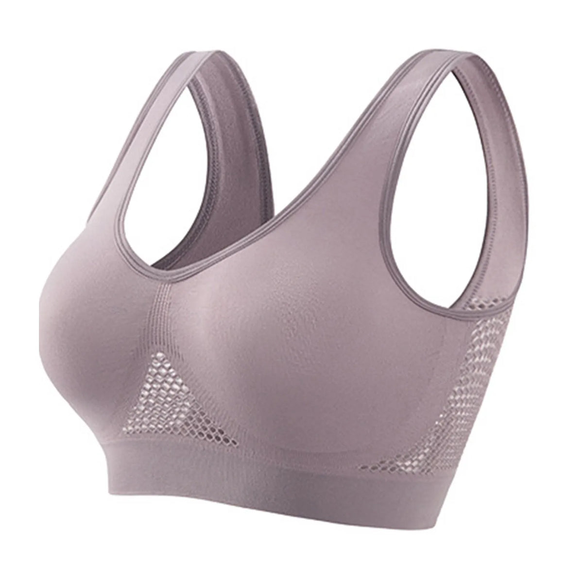Women's Seamless Breathable Sports Bra – Removable Padded