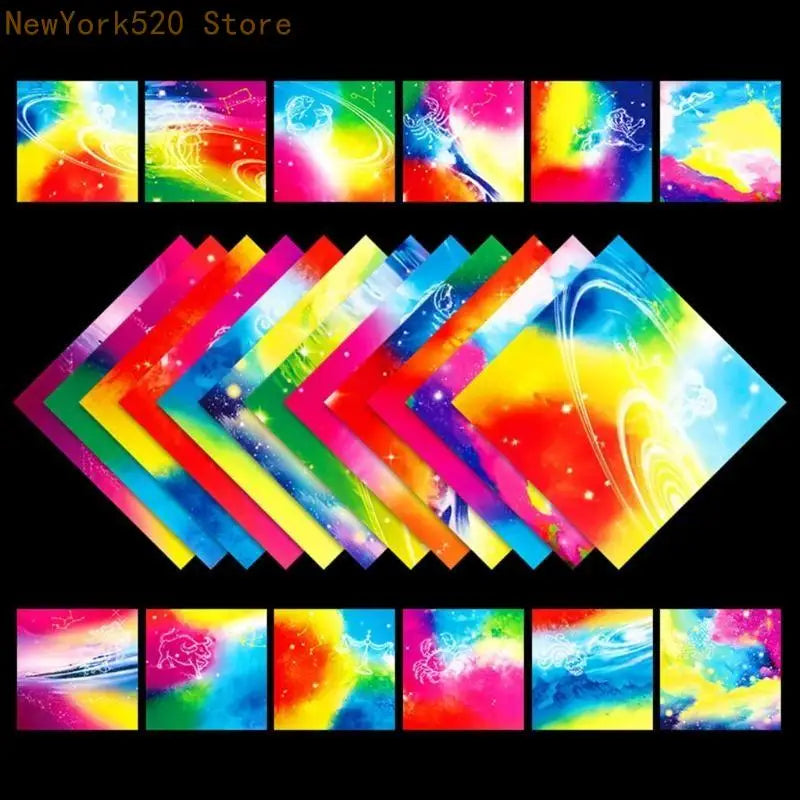 250-Sheet Double-Sided Origami Paper 6x6 Inch – 15 Designs