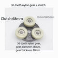 E-Bike Motor Gear Clutch Kit 36T Nylon Gears Bafang 500W–750W