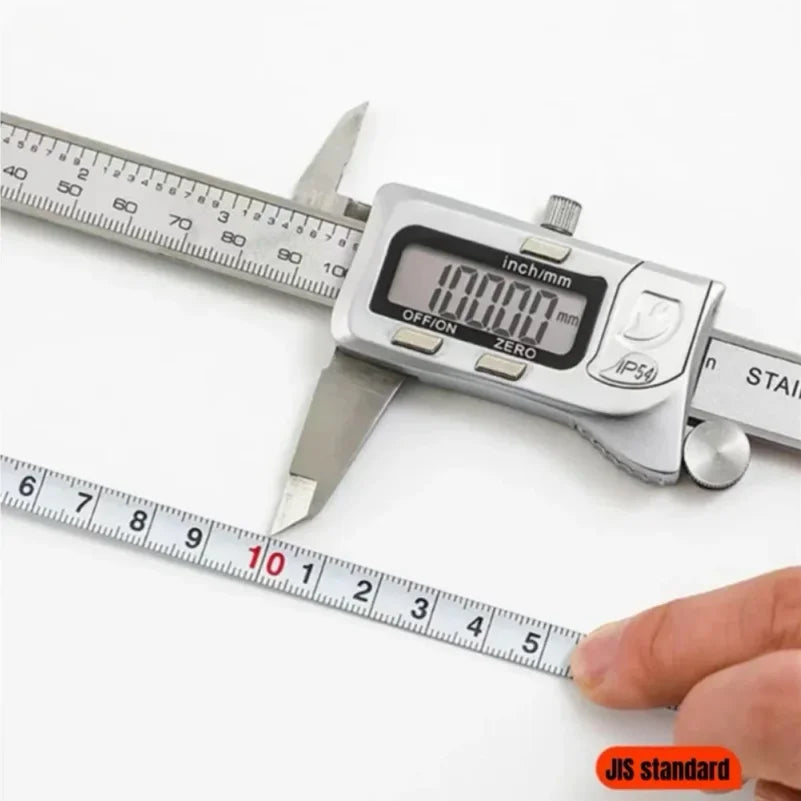VIBE 2M Retractable Mini Tape Measure Keychain Tool