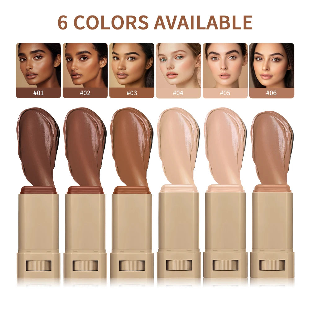 Skin Tint Stick Foundation – Waterproof Nourishing Tinted Serum