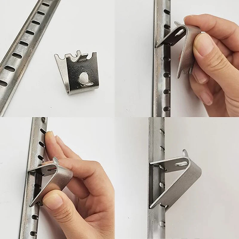 304 Stainless Steel Freezer Shelf Clip Support Bracket