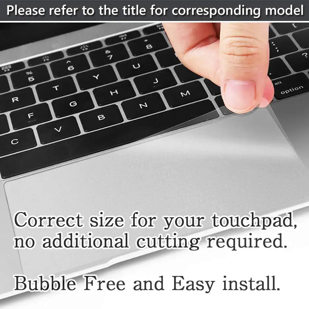 Clear Anti-Scratch Touchpad Protector – MacBook M4/M3/M2