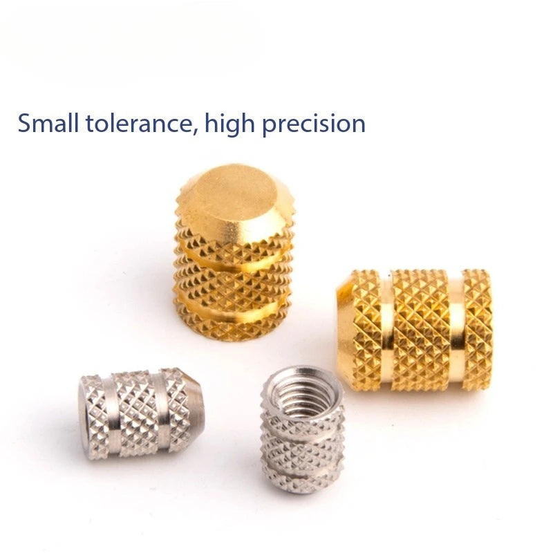 M3 M4 M5 M6 Brass Heat Set Insert Nuts for 3D Printing