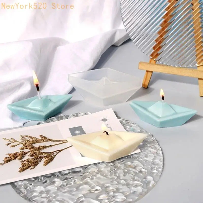 Silicone Boat-Shaped DIY Mold – Soap, Resin, Baking Crafts