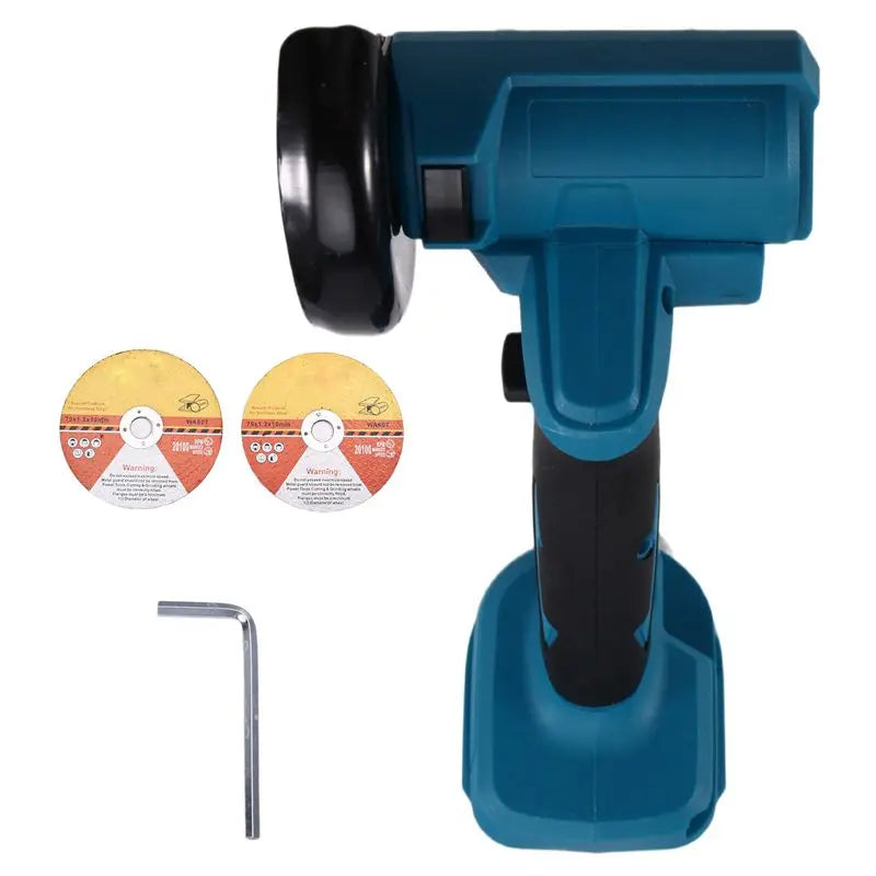 VIBE 3-Inch Cordless Mini Angle Grinder Set – 18V Battery