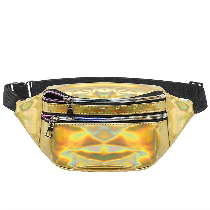 Laser Reflective Waist Bag – Women's Crossbody Running Bag