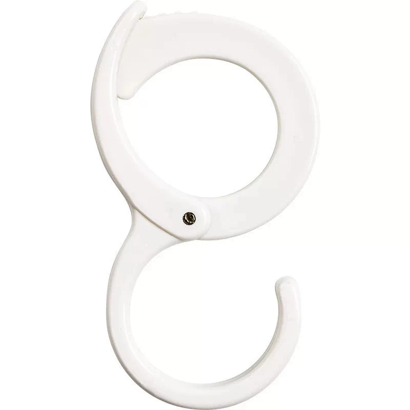 Windproof S-Hooks with Safety Buckle – Multi-Purpose Hangers