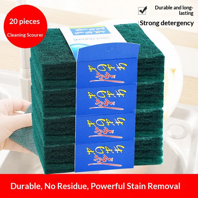 Scratch-Free Emery Scouring Pads | Multipurpose Kitchen Scrubber