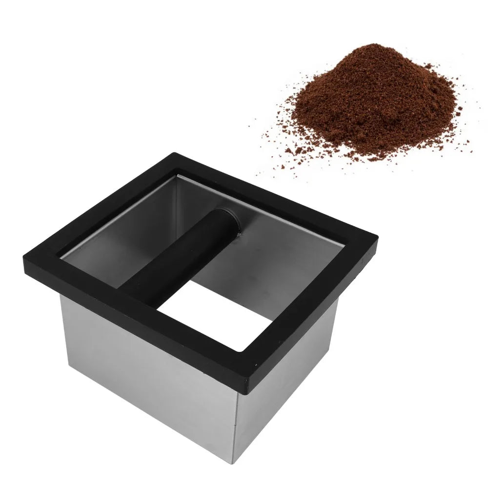 VIBE Stainless Steel Counter-Mounted Coffee Knock Box