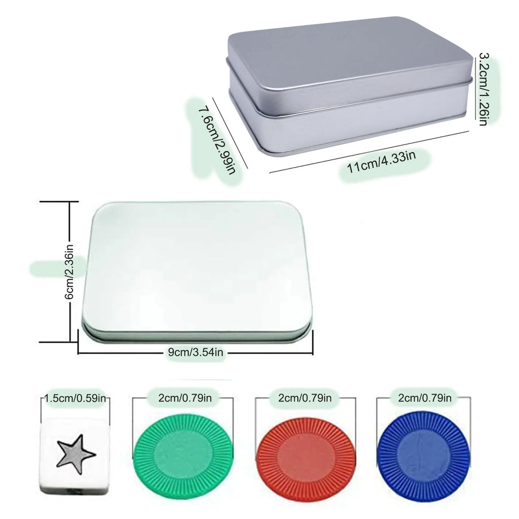 Left Middle Right Dice Game Set – Portable Party Game