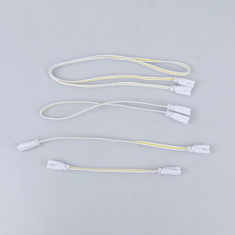 T4 T5 T8 LED Tube 3-Pin Double-End Connector Cable Wire
