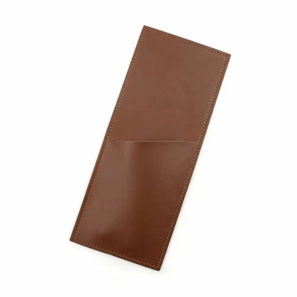PU Leather Cutlery Pouch – Reusable Flatware Storage Sleeve