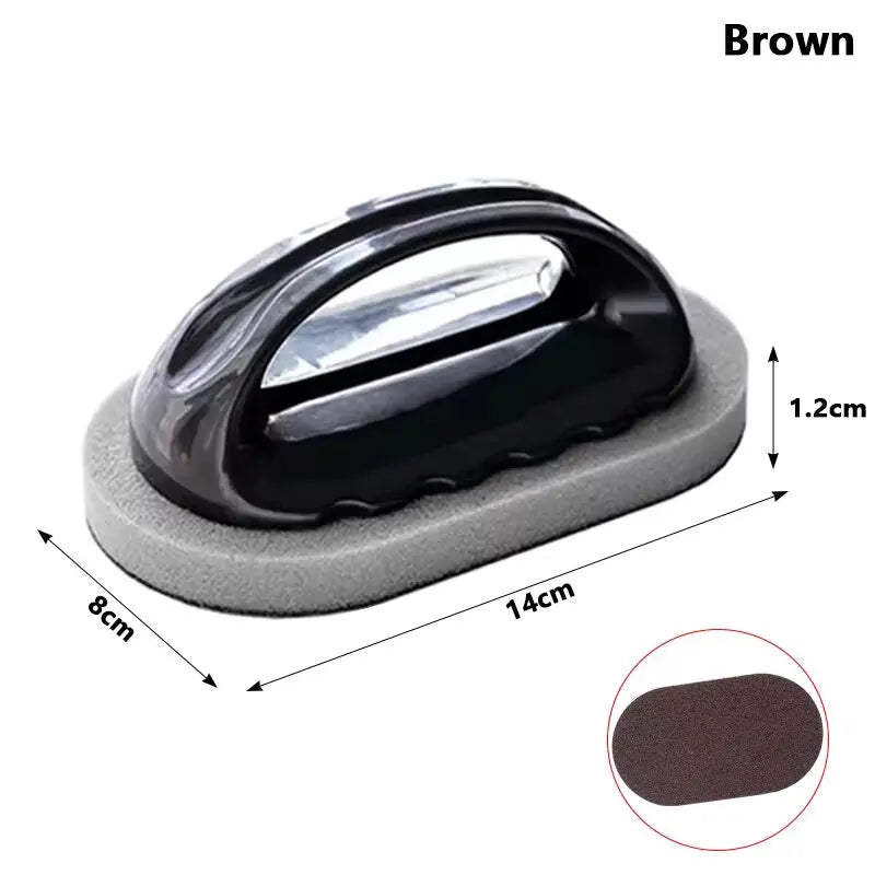 Magic Sponge Brush with Ergonomic Handle – Scratch-Free