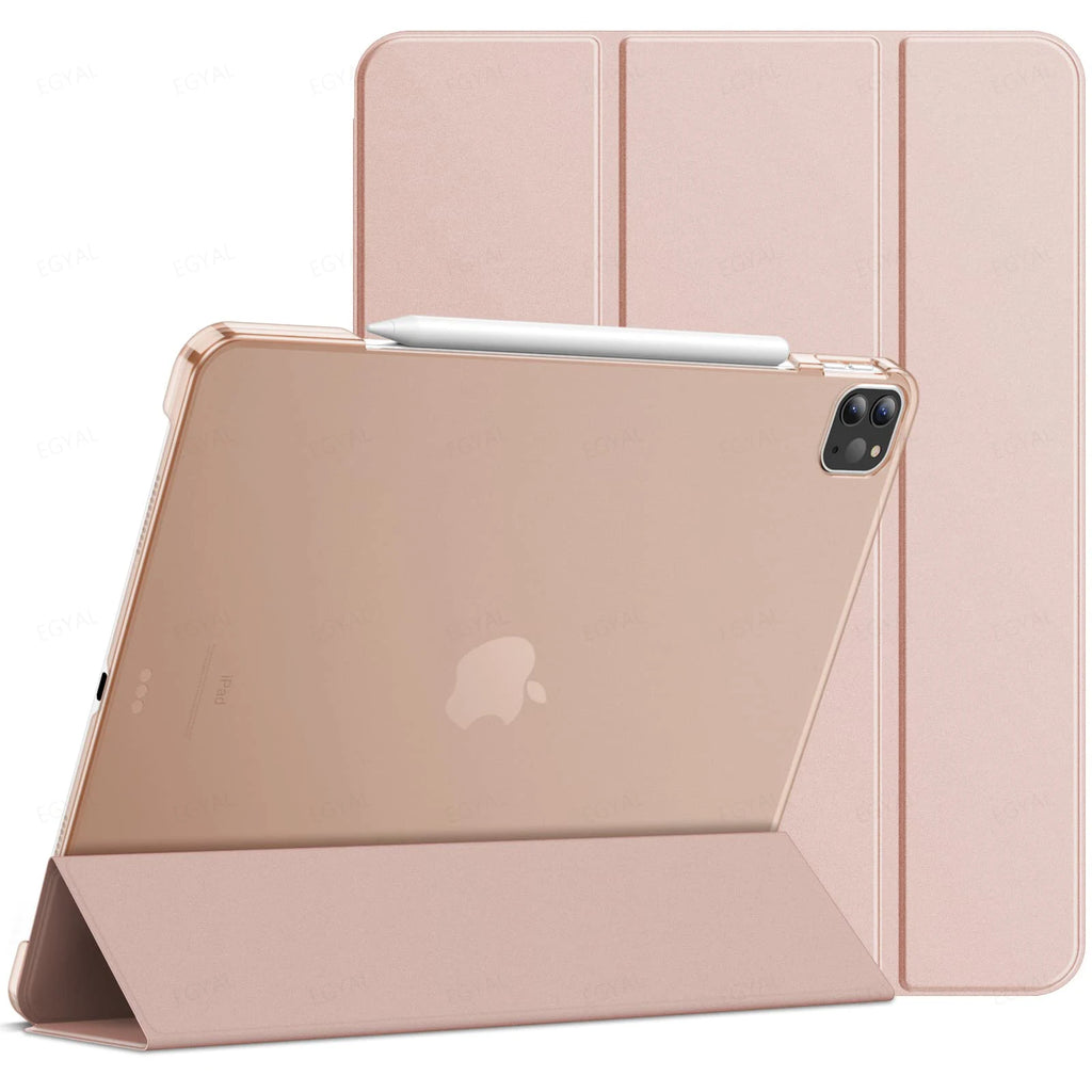 EGYAL iPad Pro 12.9 Case – Smart Cover & Pencil Holder