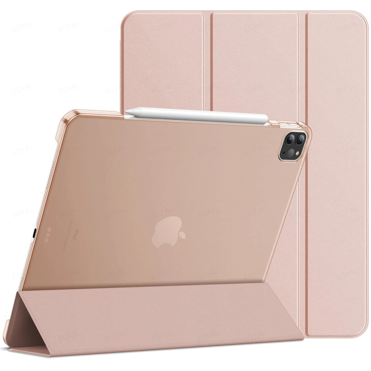 EGYAL iPad Pro 12.9 Case – Smart Cover & Pencil Holder
