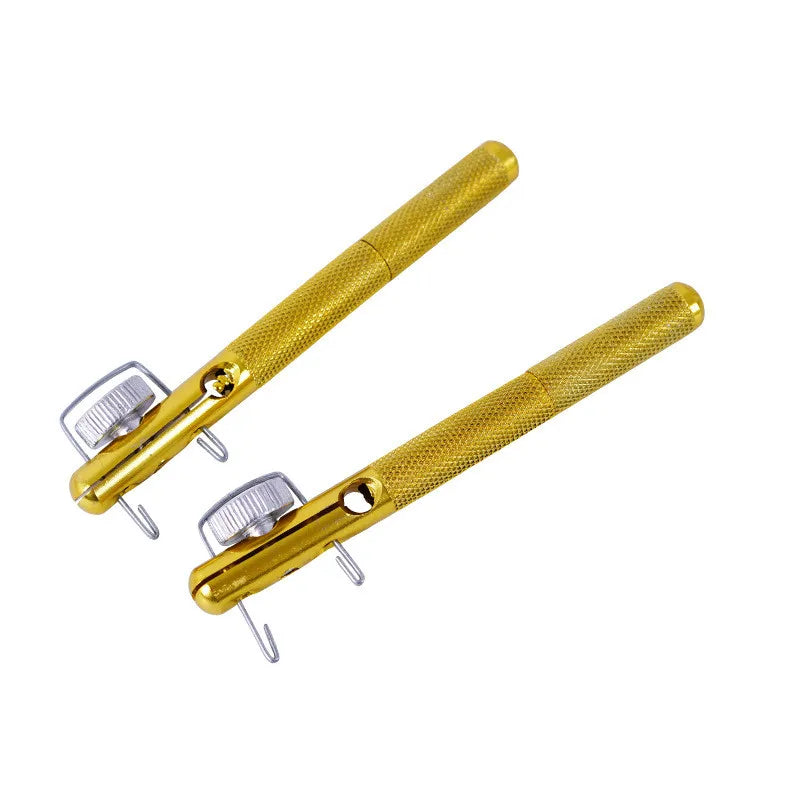 Full Metal Fishing Hook Knotting Tool & Loop Tying Device
