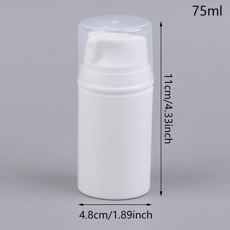 Refillable Vacuum Pump Bottles Travel Lotion Dispenser 35–200ml