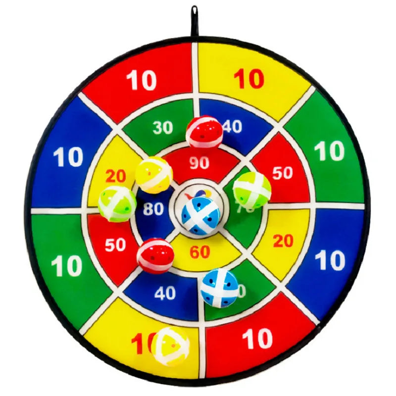 Kids Cartoon Safety Dart Board Set – Indoor & Outdoor Game