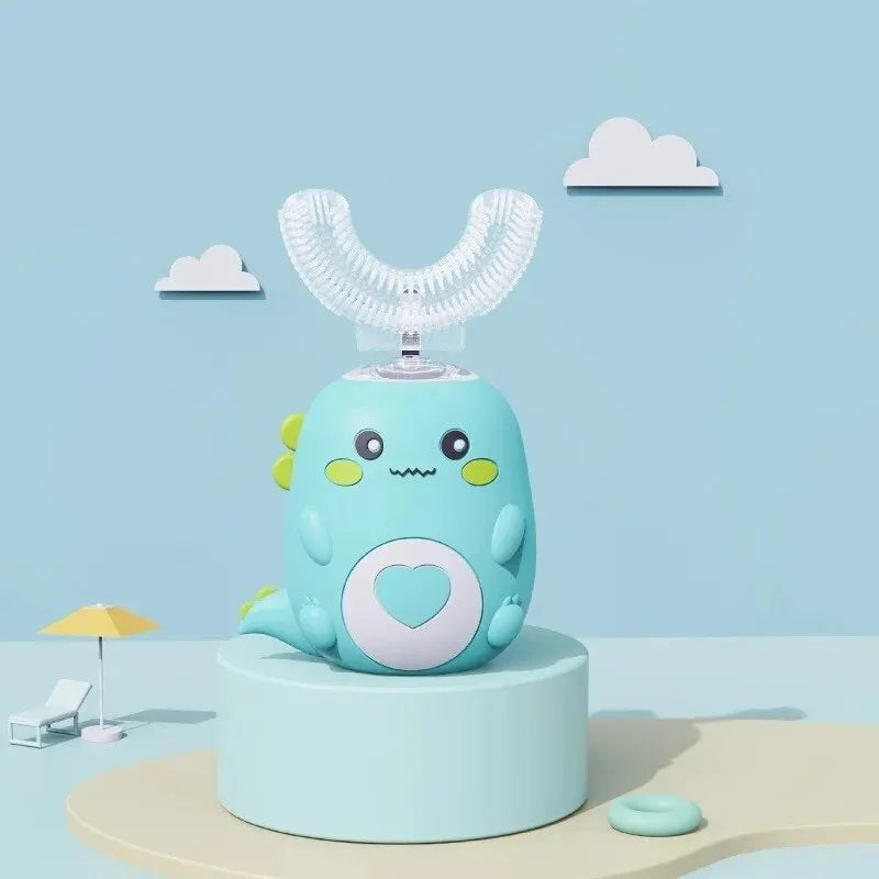 Kids U-Shaped Electric Toothbrush 360° Silicone USB Charging | VIBE