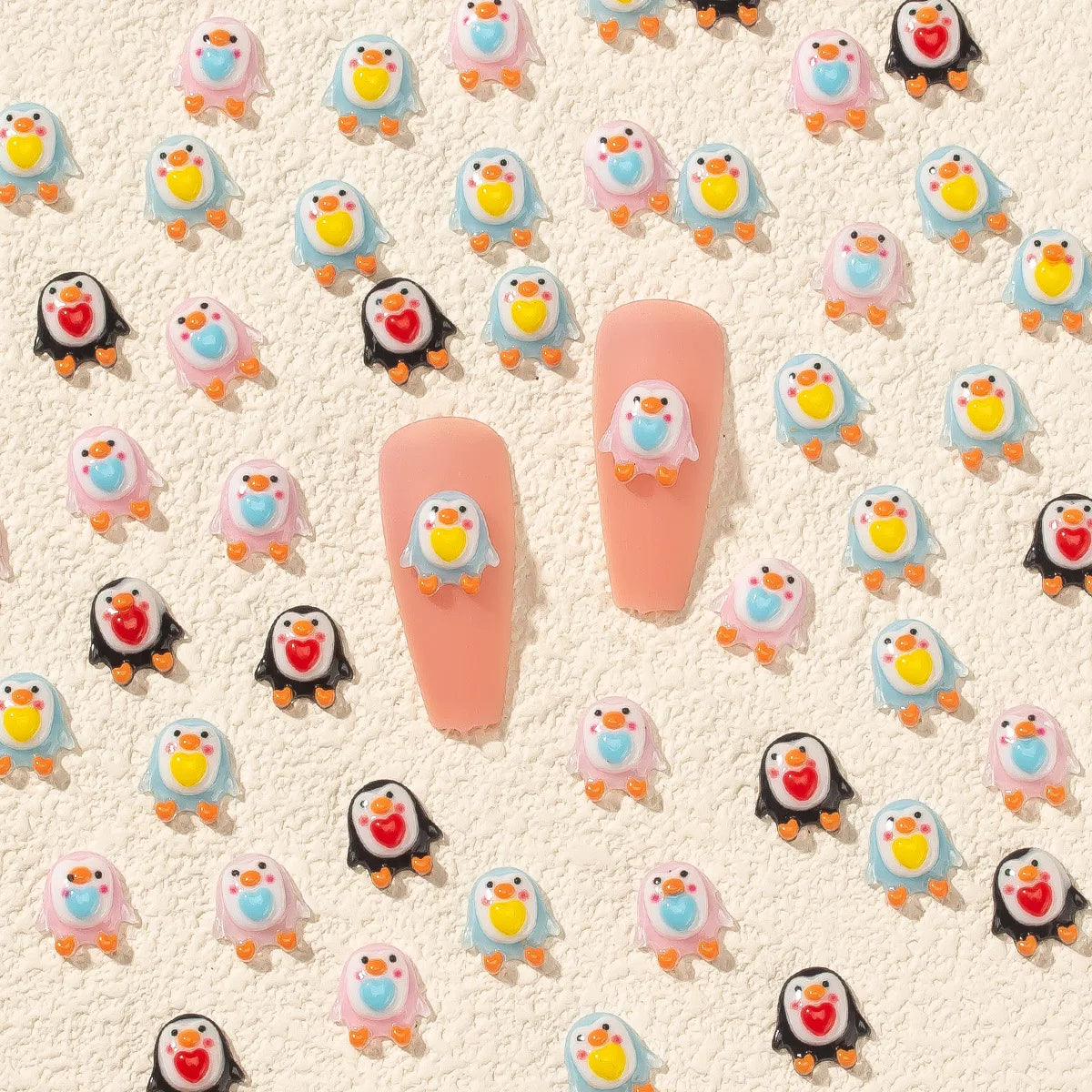 50pcs Kawaii Turtle 3D Flatback Resin Nail Art Charms DIY