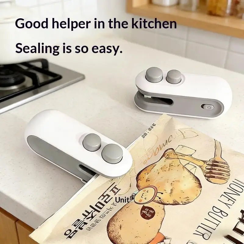 Mini Portable Heat Bag Sealer – Airtight Food Freshness Clip