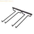10-Inch Double Row Wine Glass Rack – Holds 6 Glasses