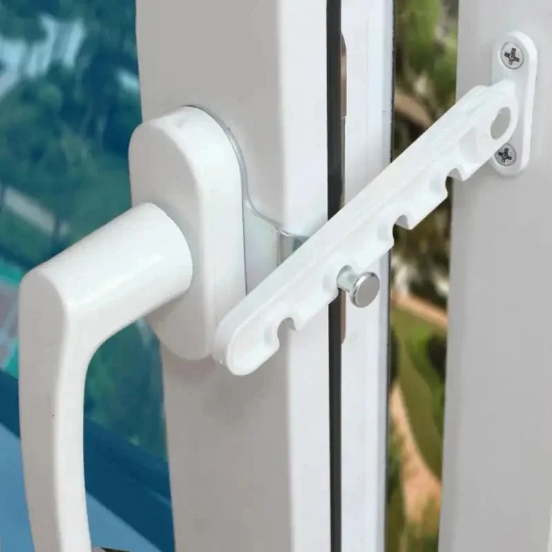 Adjustable Casement Window Latch Wind Hook Lock Limiter